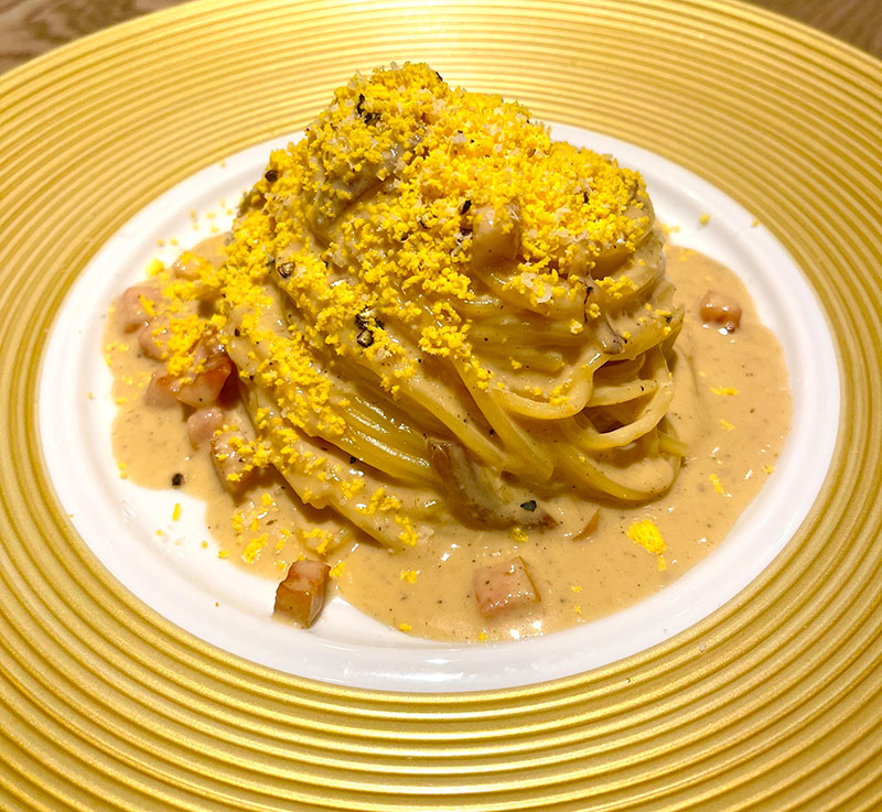 黄金のカルボナーラ　～ミモザの輝き The Kiss～