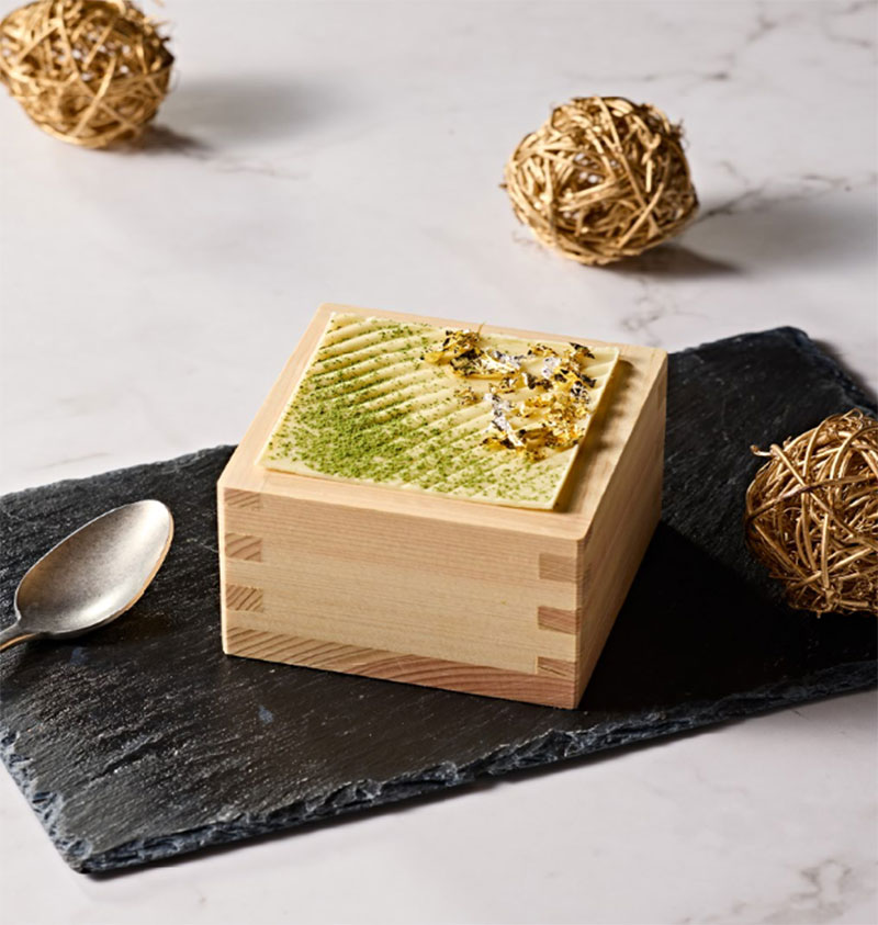 ゆず香る和風ティラミス　碧