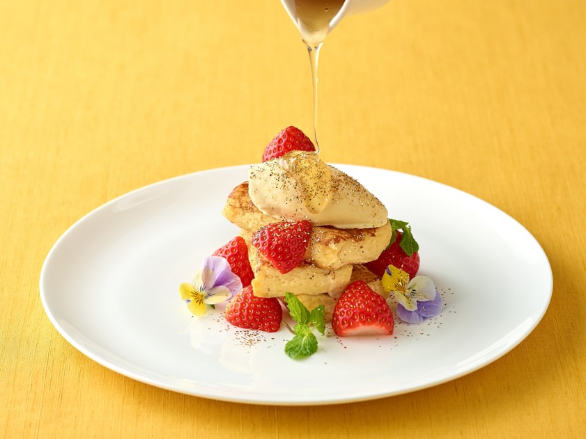 いちごのフレンチトースト